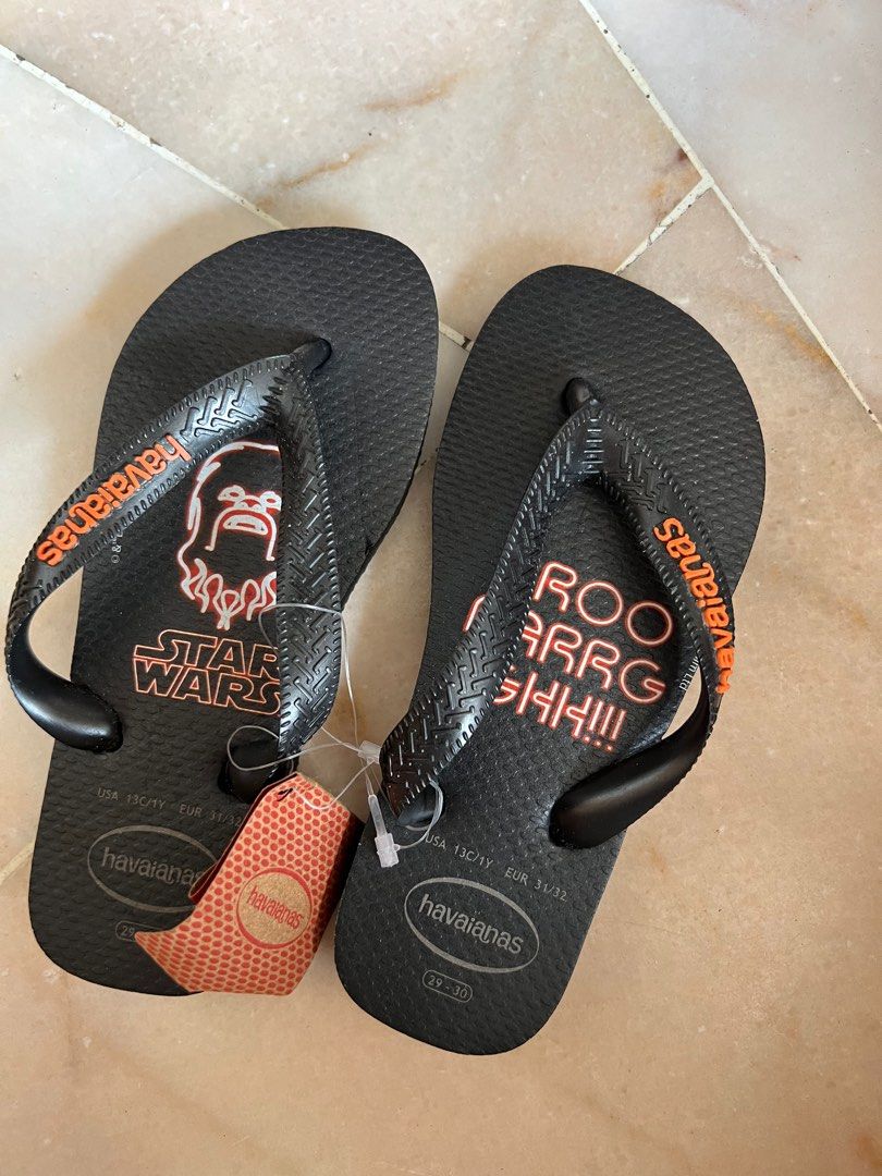 BRAND NEW STAR WARS HAVAIANAS SLIPPER KIDS Babies Kids Babies