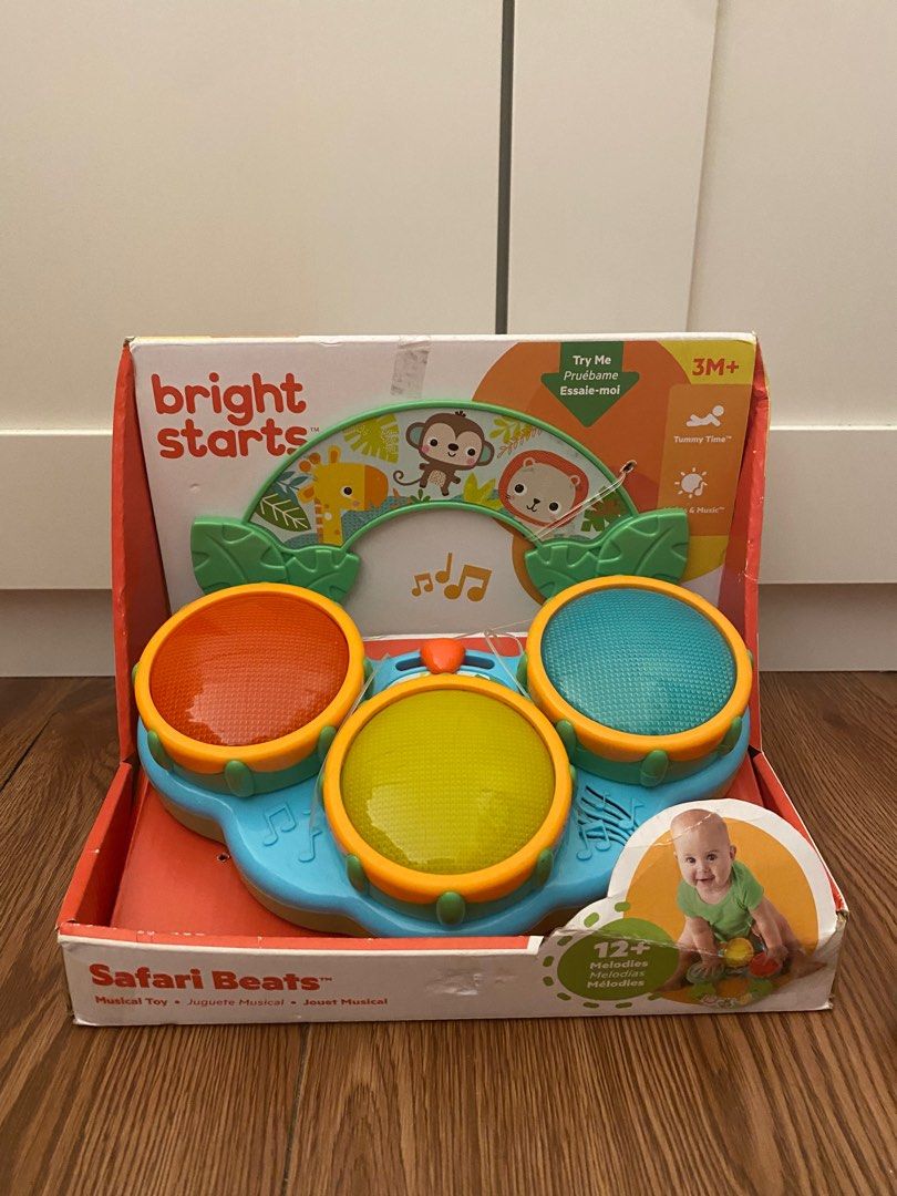 Bright starts safari beats musical toy sales