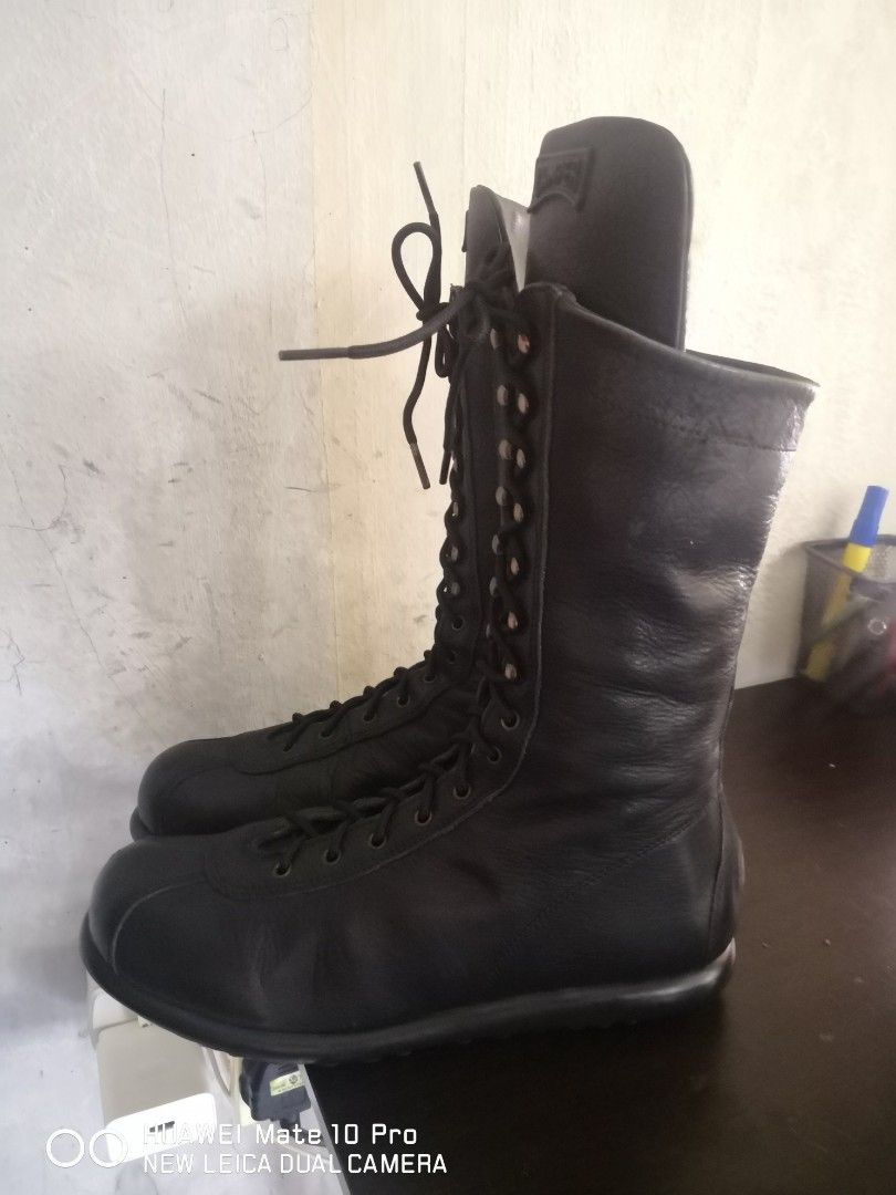 Camper pelotas vintage highcut boots 6uk 39eur 25cm made in Morocco