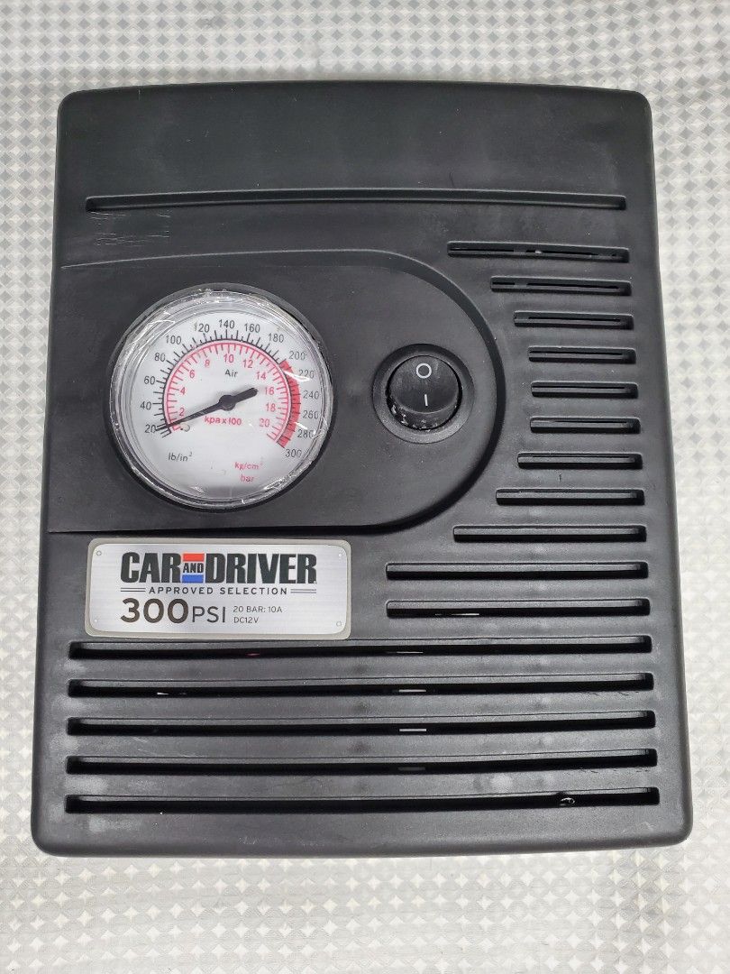Car & Driver Portable Air Compressor 300 PSI 12 Volt (Category: Construction Tools & Equipment) located in Pasig City. Submitted by califinestcollectibles (Listing ID 1259844264, Image 3). Description: Car & Driver Portable Air Compressor 300 PSI 12 Volt PT#20 Original/Authentic from USA Actual and detailed pictures posted Pick Up at One Oasis condominium ortigas extension pasig city Or Delivery via Lalamove,LBC cod/cop FREE DELIVERY via Jnt (Pay