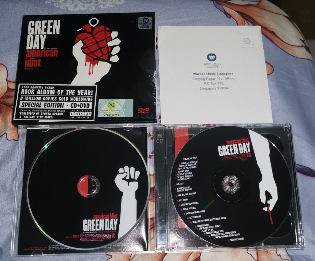 Green Day American Idiot Bon Condition CD+DVD