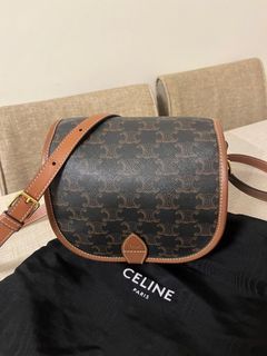 BRAND NEW Celine small bucket in triomphe canvas and calfskin, Women's  Fashion, Bags & Wallets, Shoulder Bags on Carousell