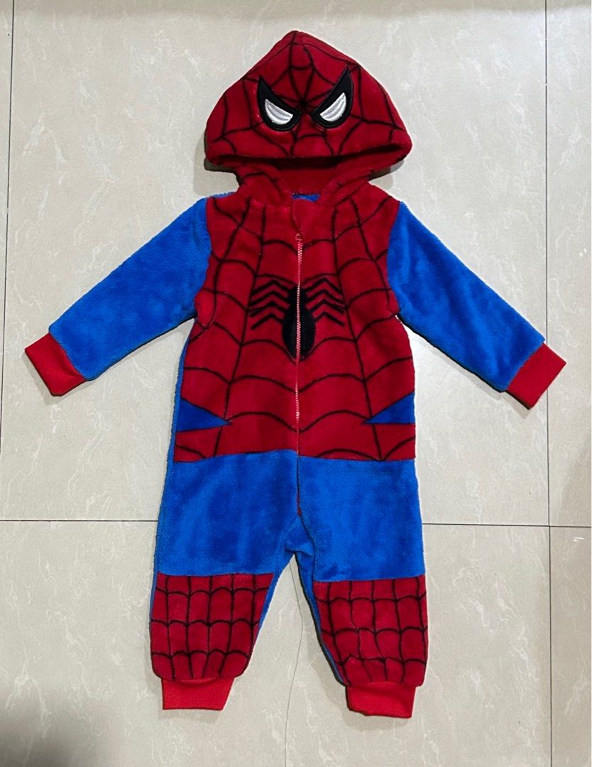 Albornoz Niños Pijama Spiderman Niu00f1o Marvel Albornoz Spiderman