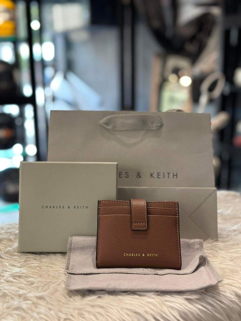 Charles Keith Card Holder Luxury Bags Wallets on Carousell