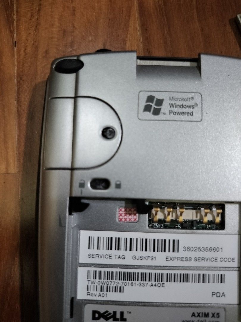 (CHEAP!!!) VINTAGE DELL AXIM 5 SPOILT PDA MOBILE PHONE POCKET PC POCKET