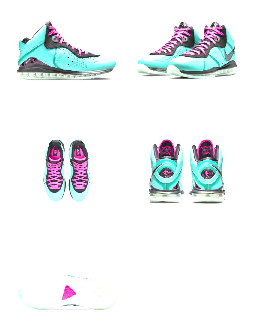Cheapest Authentic 100 Nike LeBron 8 Retro South Beach 2021 CZ0328 400