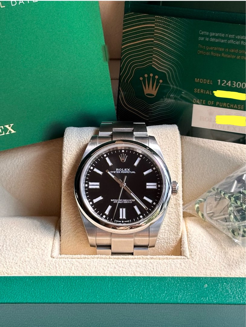 CHEAPEST Rolex Oyster Perpetual 41mm Ref. 124300 Full Set 2021