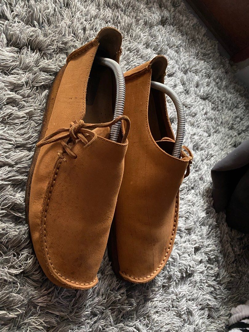 Clarks lugger shoes deals