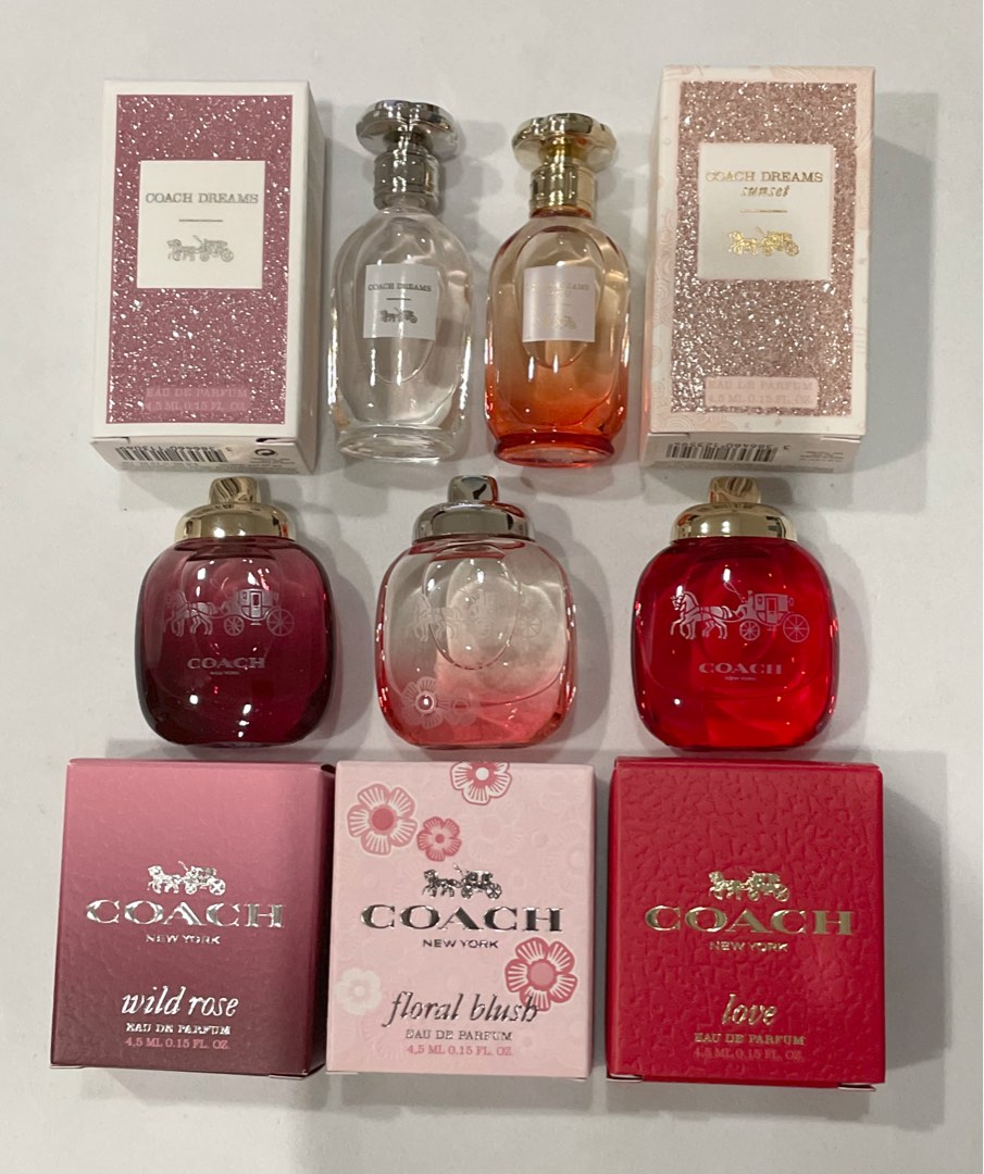 Coach love top perfume gift set