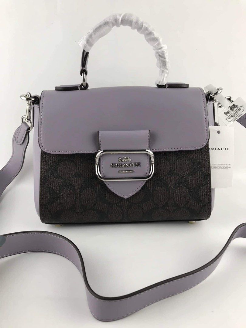 coach morgan top handle (Category: Luxury Bags & Wallets) located in Pasig City. Submitted by mgmanila (Listing ID 1259928708, Image 1). Description: SALE! CCH MORGAN TOP HANDLE Dimensions:8 1/4” (L) x 6 1/4” (H) x 4 1/4” (W) P2,700 only ✔️Cash on Pickup (COP) via LBC available ✔️Cash on Delivery (COD) available within Metro Manila only ✔️MOP: Gcash,Maya And Bank transfer ✔️Shipping via Lalamove, Grab and Joyride ✔️Yes to Same day delivery🥰 ✔️Op