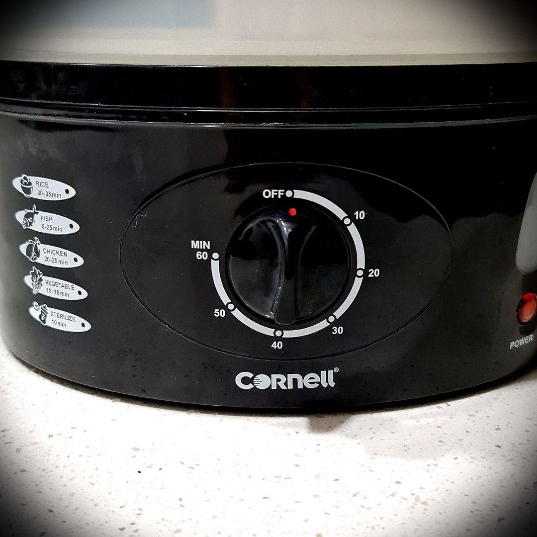 Cornell CS-201 10L Food Steamer - Black