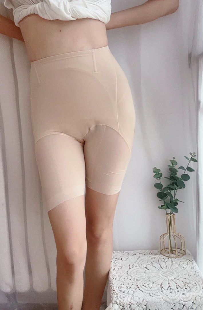 Curvial air tightening belly lifting pants strong tightening small belly  underwear women's upturned buttocks closing crotch postpartum shaping  waist, Women's Fashion, New Undergarments & Loungewear on Carousell