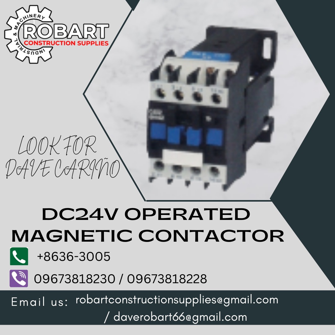 DC24V OPERATED MAGNETIC CONTACTOR, Commercial & Industrial ...