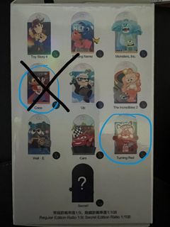 Disney 100 Pixar 盲盒
