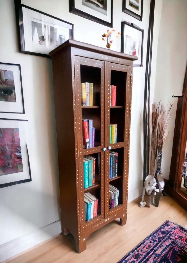 DISPLAY SEASONED TANGUILE WOOD, Furniture & Home Living, Furniture, Shelves,