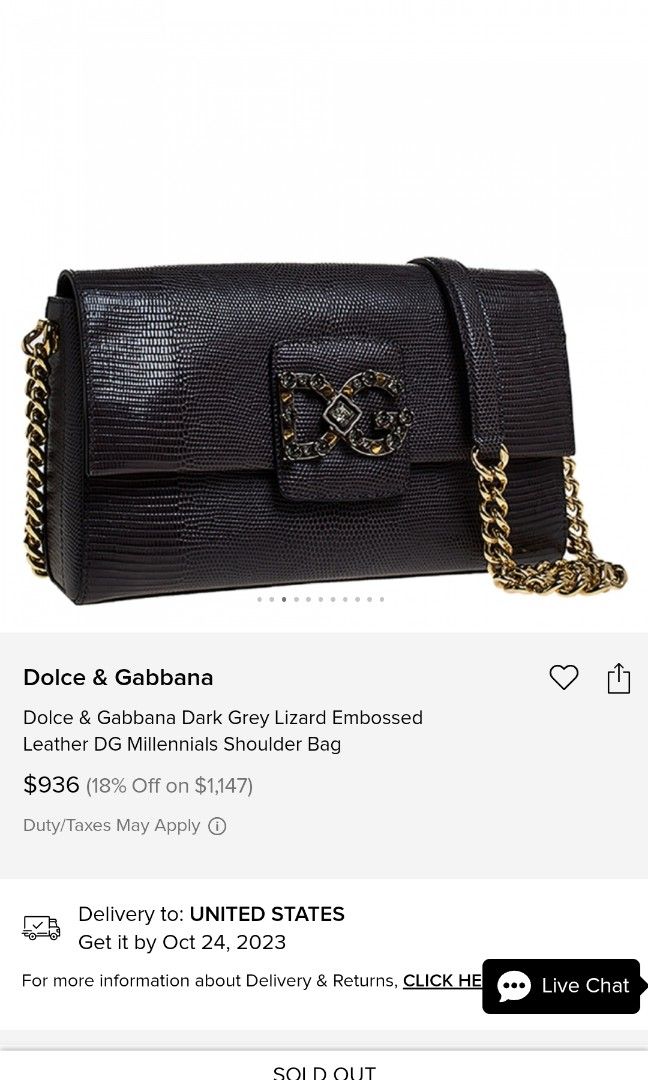 D&g millennials bag outlet