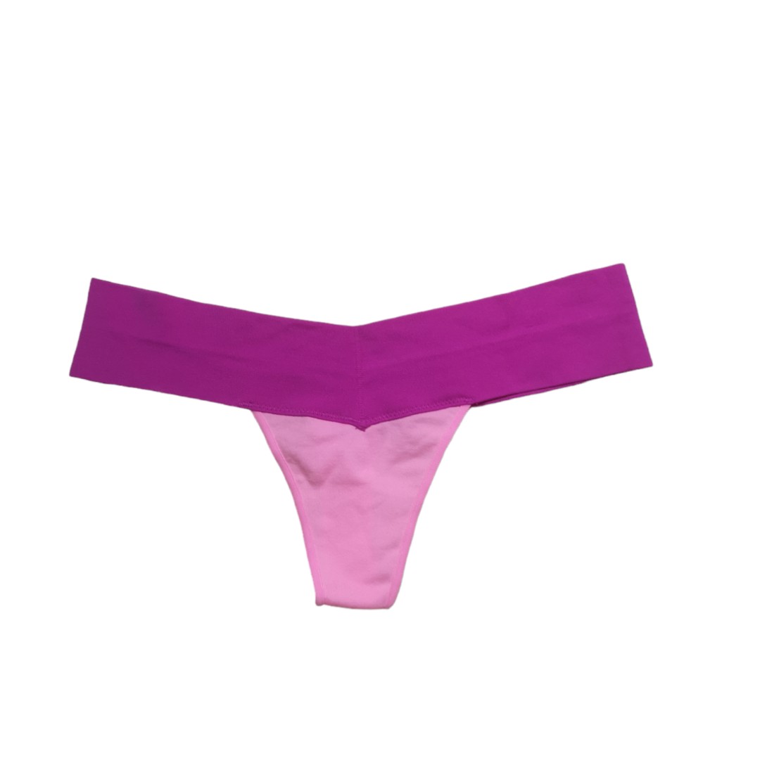 Pink Seamless Thong Panty