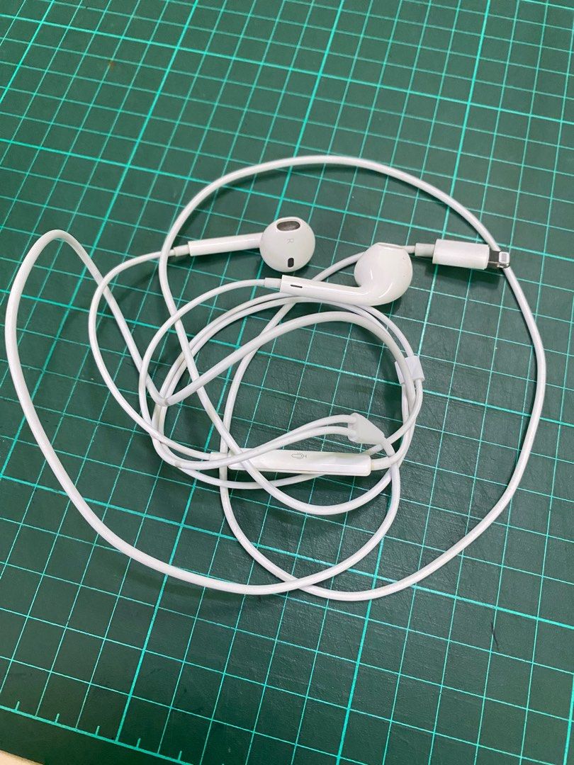 Earphone ori Apple Audio Earphones on Carousell