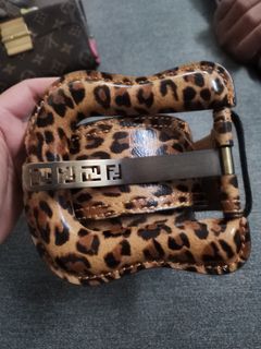 Fendi Genuine Leather Fashion Belt