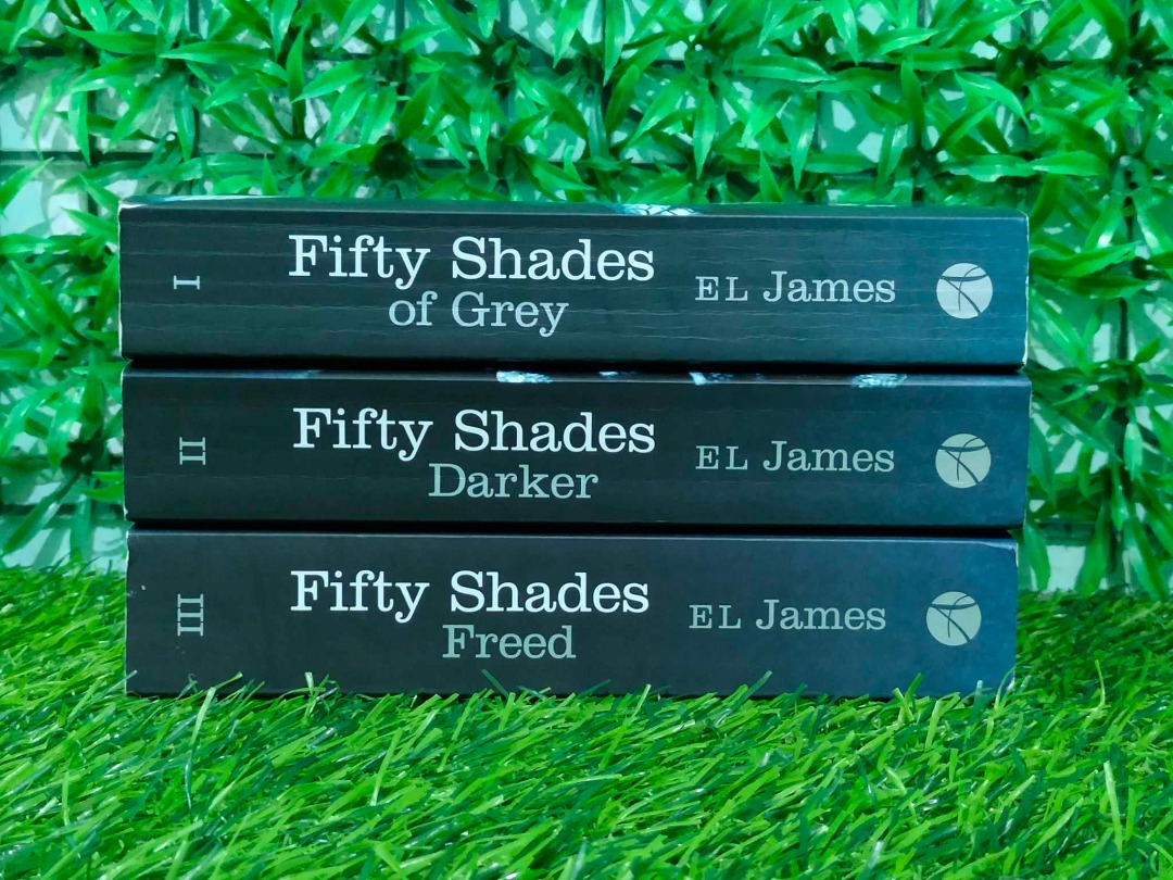 Fifty Shades Trilogy By E L James Fifty Shades Of Grey Etc Pb Preloved Wbookmarks 