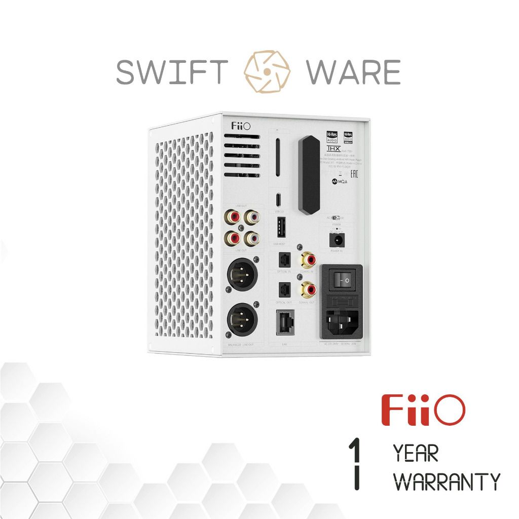 FiiO R7 Desktop HIFI Center/Transmitter/Streamer/Decoder/Amp/Pre-amp  All-in-One Unit