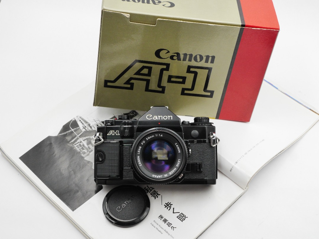 [FILM TESTED] Canon A1 Film SLR + Canon FD 50mm F1.4 with Box