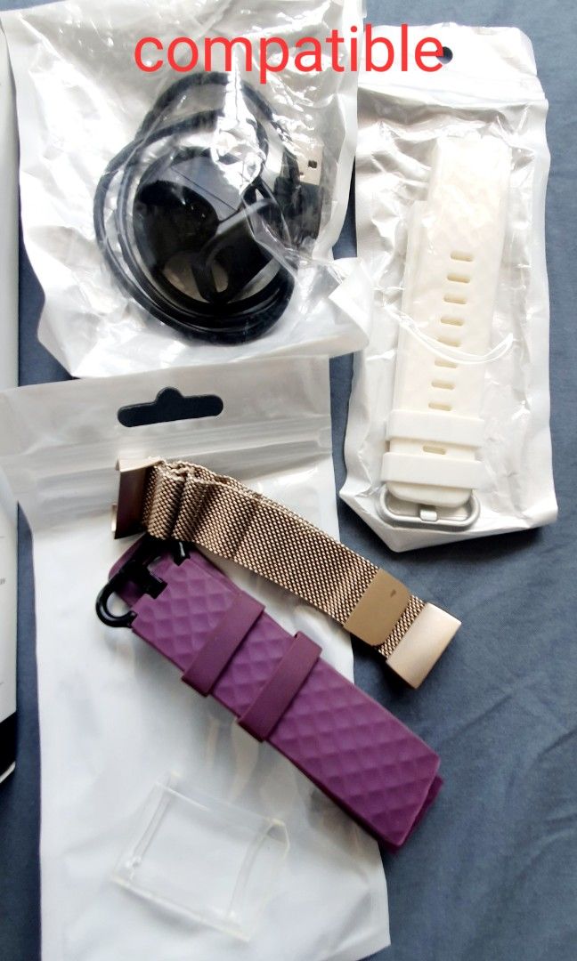 Gold fitbit charge 3 band sale