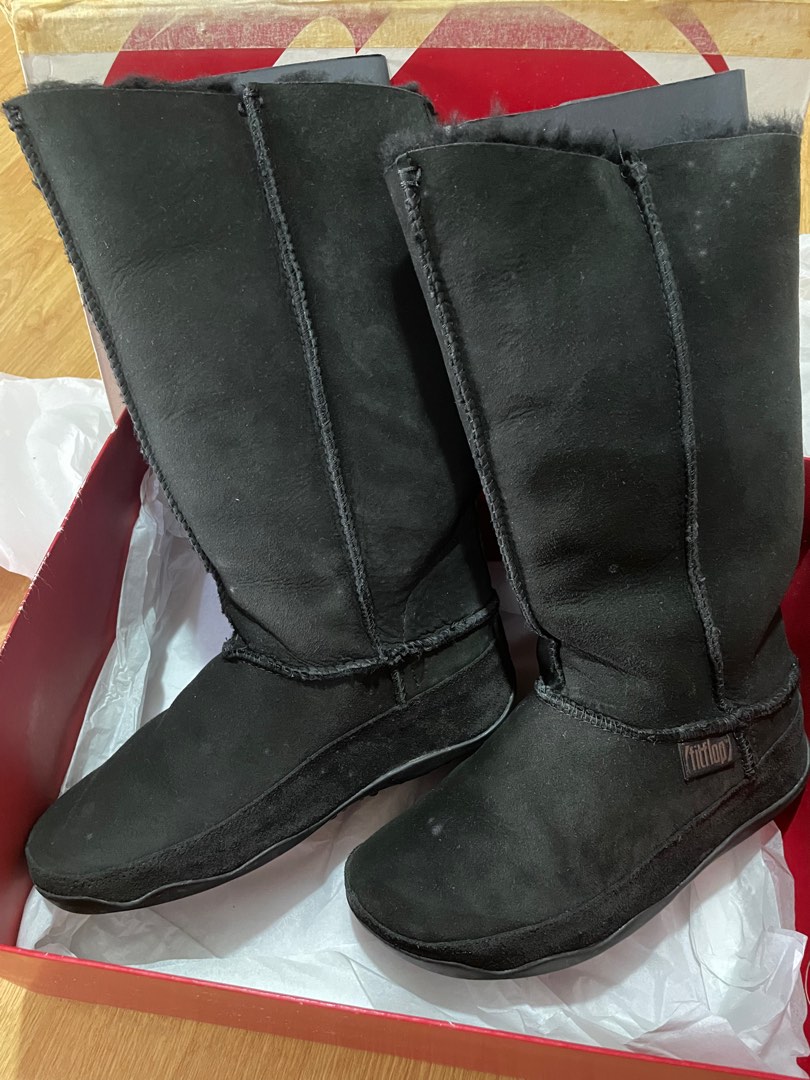 Fitflops tall boots 7, Women's Fashion, Footwear, Boots on Carousell