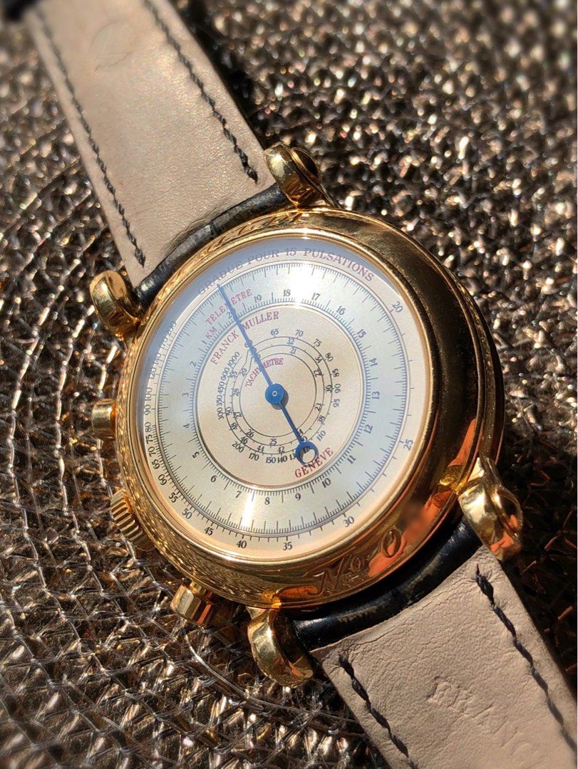 Franck Muller Ref.7000 QPL DF Perpetual Calendar Moonphase Double Face Chronograph Extremely Rare 1st Series