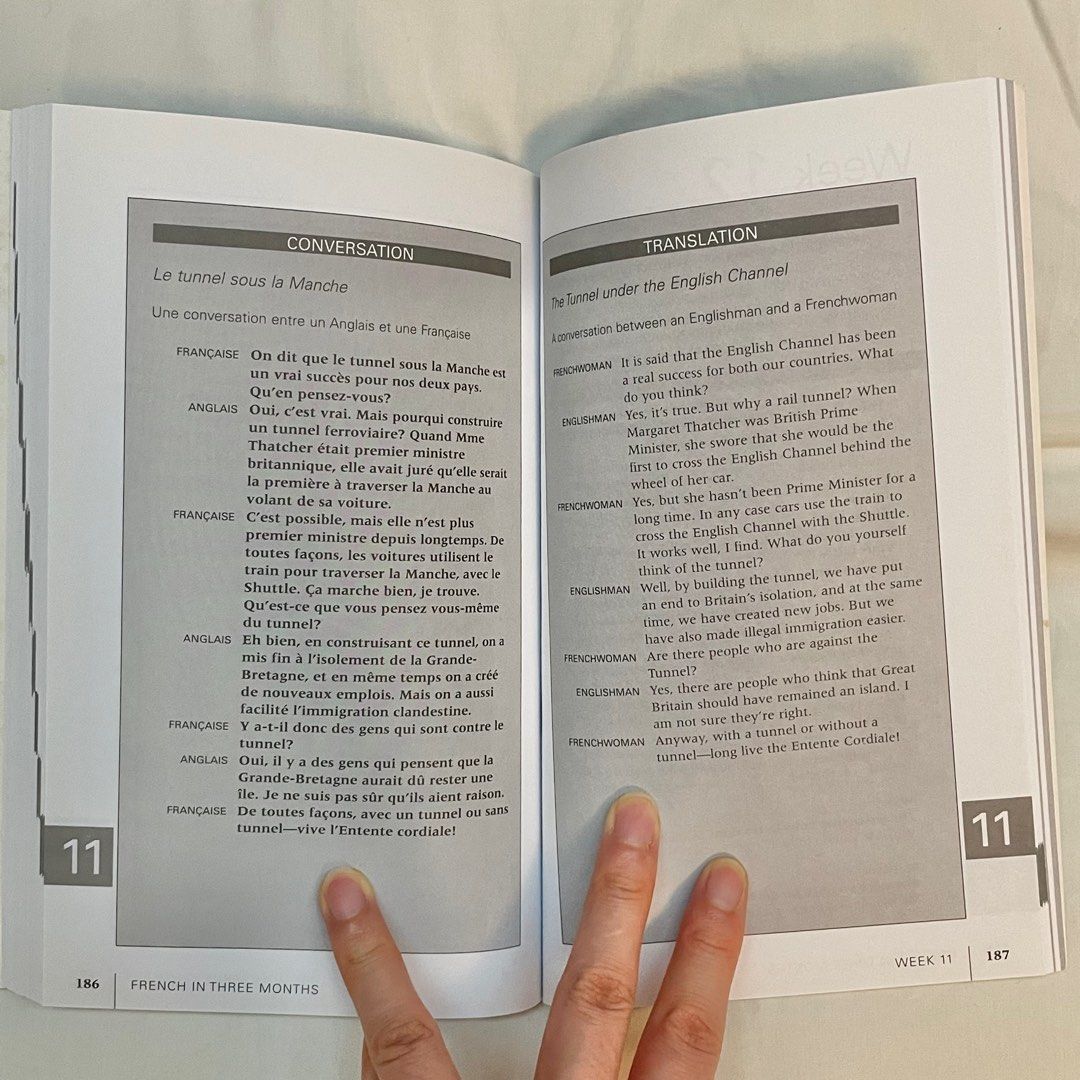 French in 3 Months 3個月內學法語, 興趣及遊戲, 書本 & 文具, 教科書 Carousell