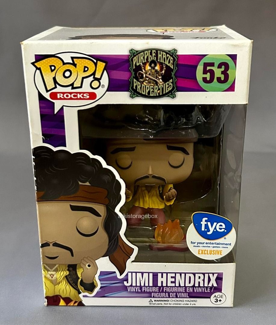 Funko pop jimi sales hendrix burning guitar