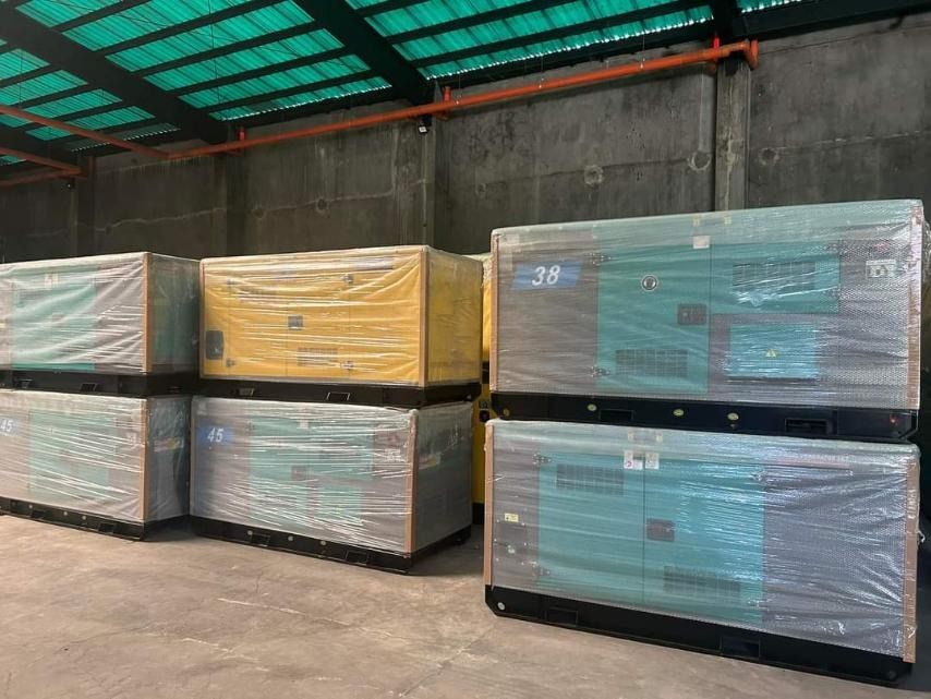 GENERATOR SET AND ATS!!!!, Commercial & Industrial, Construction Tools ...