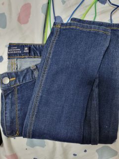 Giordano Long jeans (Dark blue)
