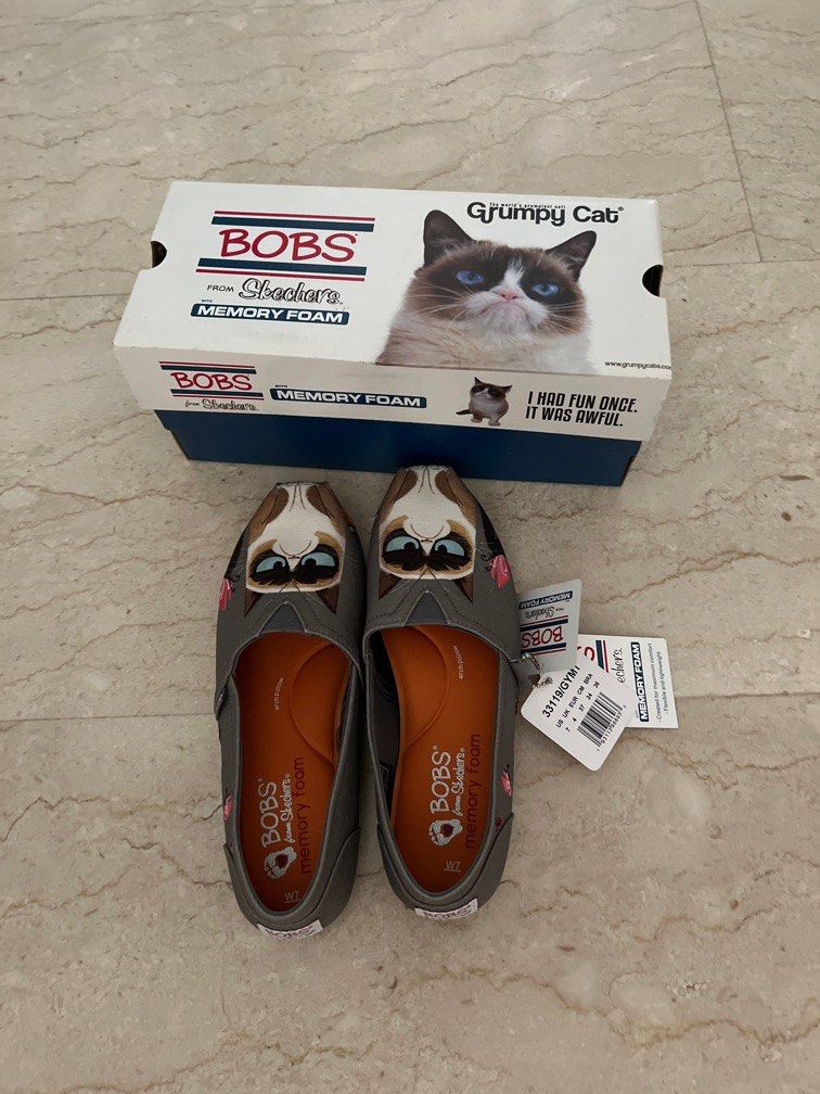Grumpy cat shoes skechers on sale