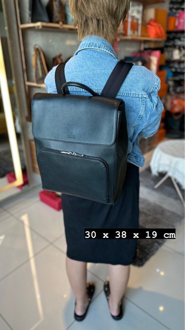 Gucci backpack women black sales