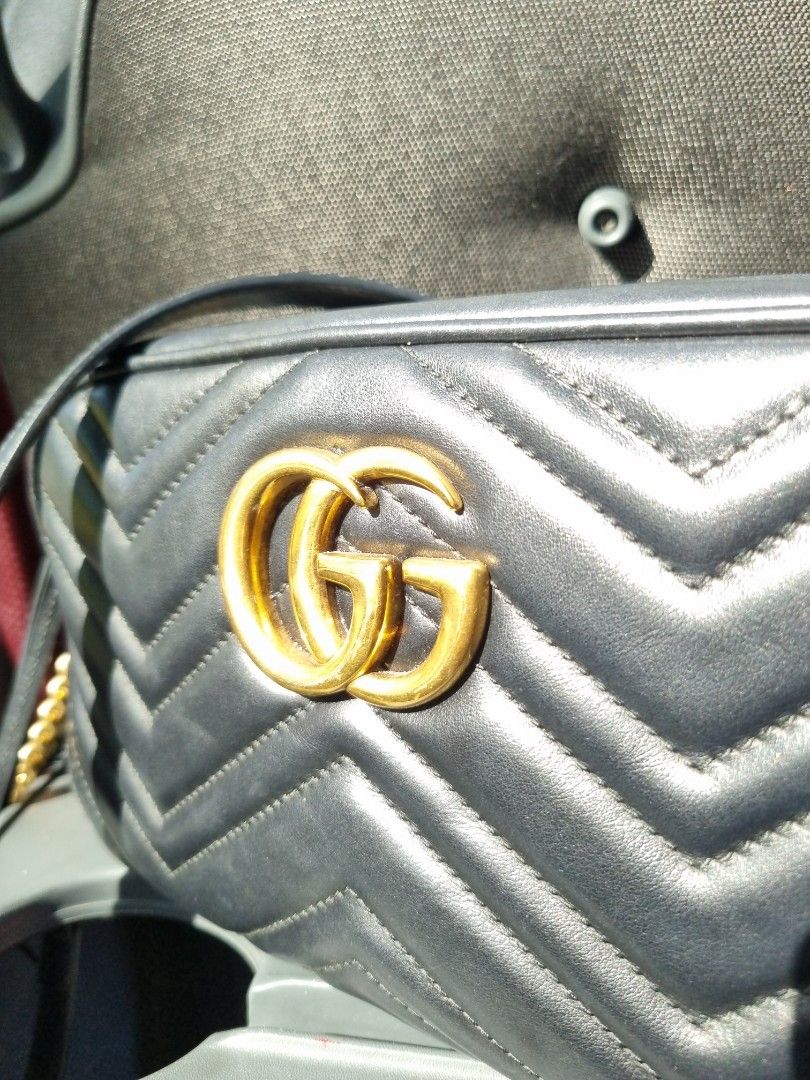 Gucci marmont mini real online vs fake