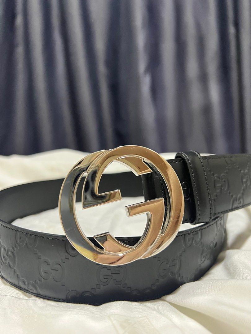 Gucci discount signature belt