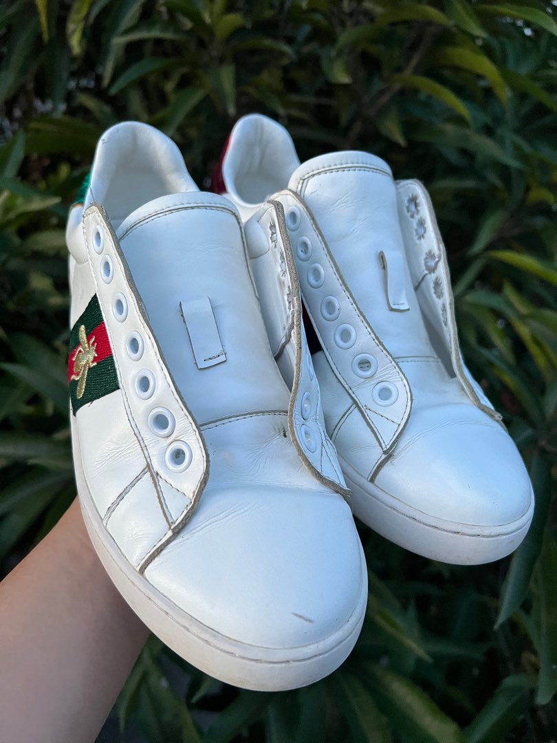 Gucci size6 coded lace is included, Women's Fashion, Footwear, Sneakers ...