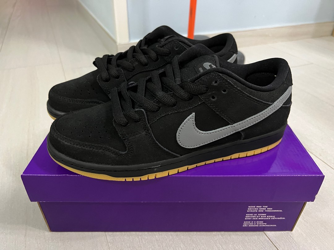 全場最平Nike Dunk Low Pro SB Fog 黑US8.5, 男裝, 鞋, 波鞋- Carousell