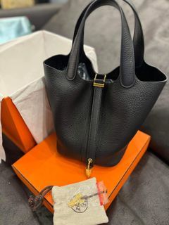 🦄💖 Hermes Picotin 18 (Biscuit, GHW) (Non-nego), Luxury, Bags & Wallets on  Carousell