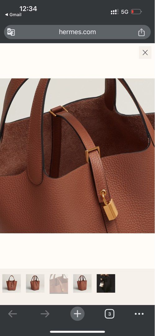 🍊現貨🍊HERMES PICOTIN 22 GHW CUIVRE 南瓜色 金扣 （分類：手袋及銀包）位於 Hong Kong。 由 merci_luxury_2021 提交（商品編號 1259834981，圖片 3）。簡介： ✈️預售✈️HERMES PICOTIN 22 GHW CUIVRE 南瓜色 金扣 Brand: Hermes Design: Picotin 22 Stamp: B Size: 22 (L) x 21 (H) x 17 (W) cm Material: Clemence Material Features: Leather Colour : Cuivre Inbox for more details (≧∇≦)♡ 🈺香港註冊公司 💯只售正品正貨 📍銅鑼灣工作室 👜寄賣｜售賣 💰現金| FPS | Payme | Alipay 📞查詢 +852 9619 1300 📲Instagram: merci_luxury_2021 📲Facebook: 
