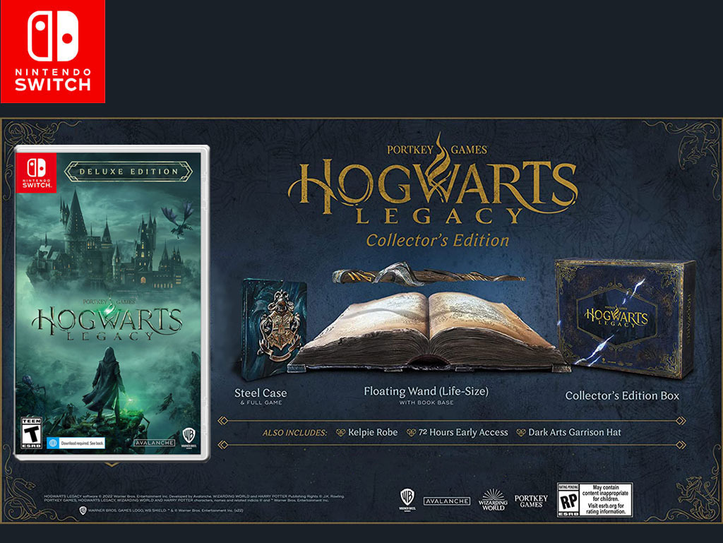 Hogwarts Legacy Collector's Edition + Goodies, Video Gaming, Video ...