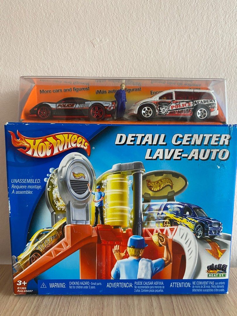 Hotwheels detail centre laveauto, Hobbies & Toys, Toys & Games on