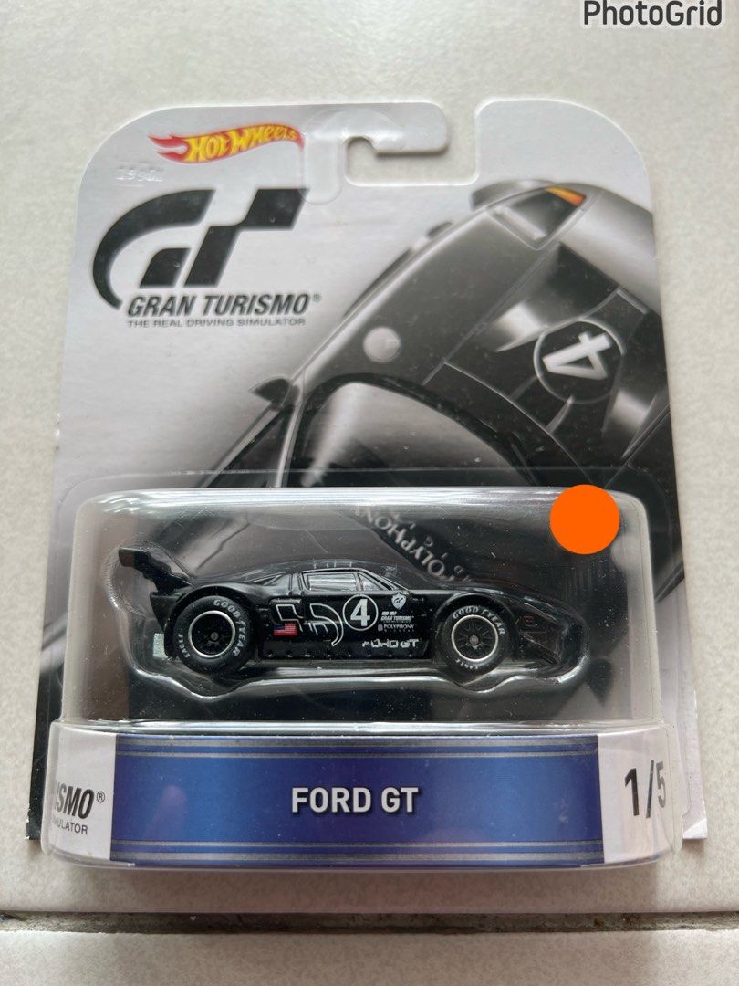  Hot Wheels Retro Entertainment Gran Turismo Ford GT