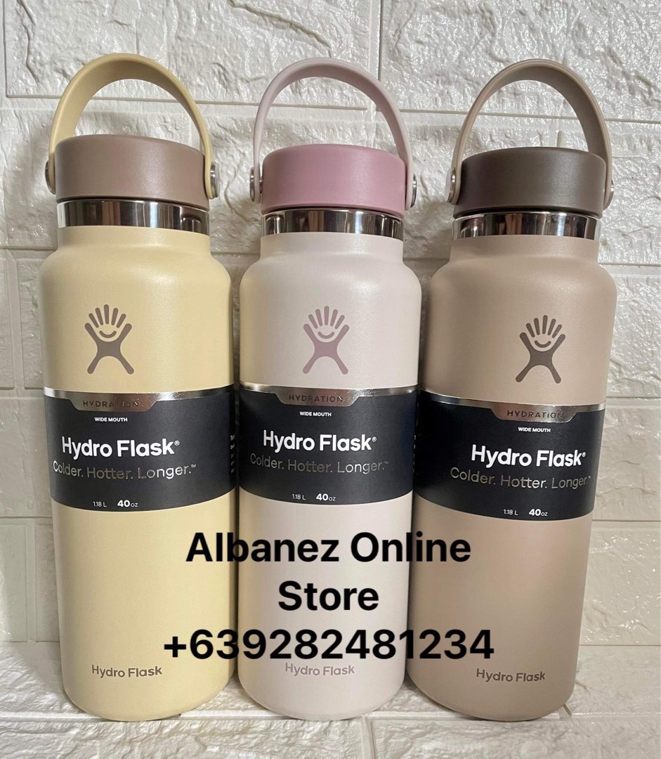Vibrant 32oz Hydro Flask Bottles - Taproot and Juneberry