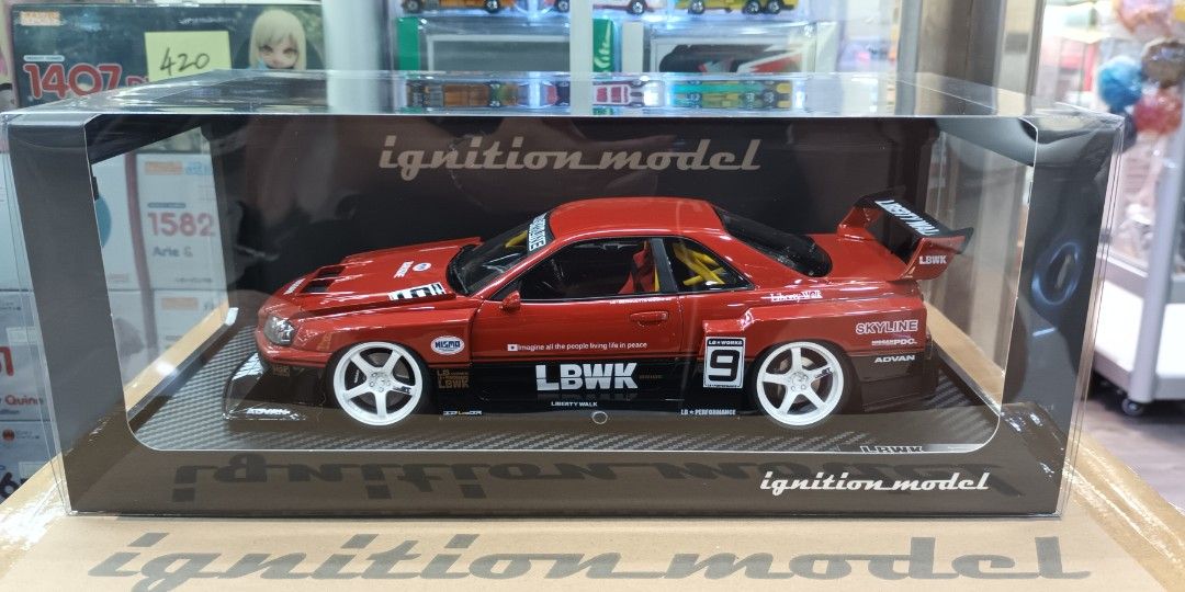 IG IGNITION MODEL 1:18 IG2706 LB-ER34 SUPER SILHOUETTE