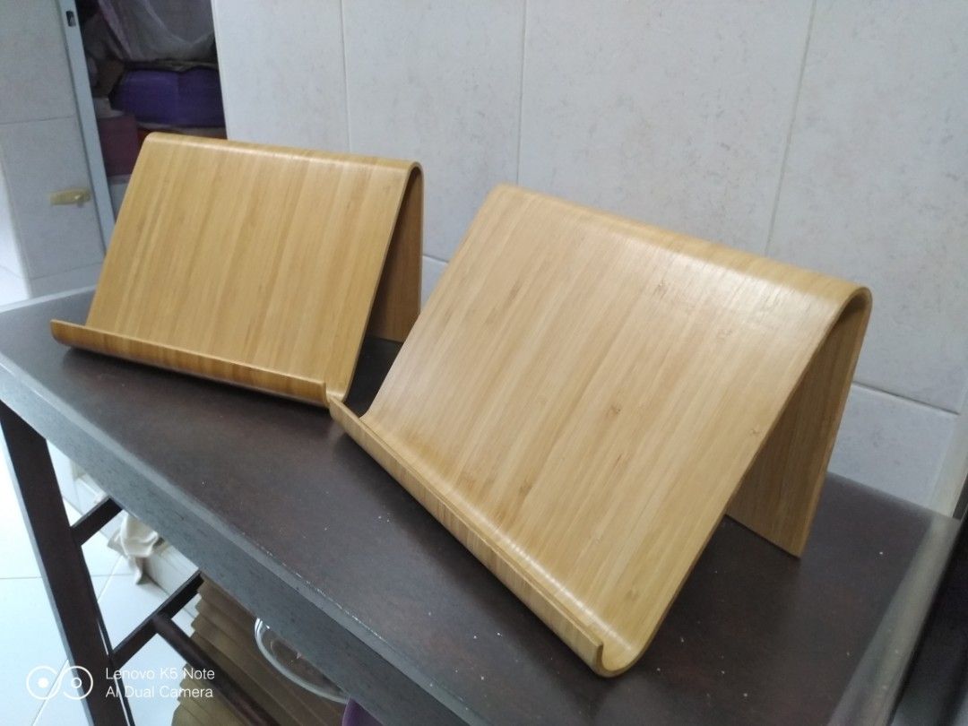VIVALLA Tablet stand, bamboo, 101/4x63/4 - IKEA