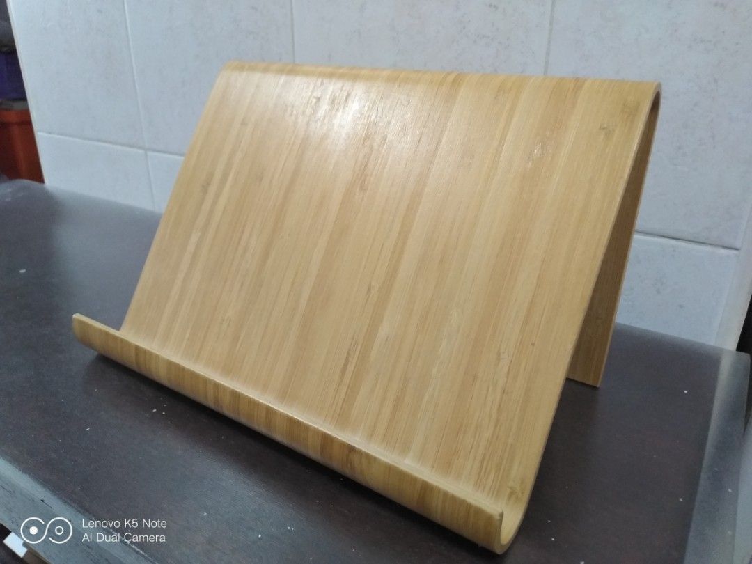 IKEA VIVALLA Tablet Stand, Bamboo, 26x17 cm, Furniture & Home Living