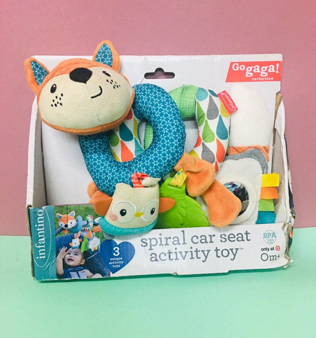 Infantino spiral car seat activity toy shop