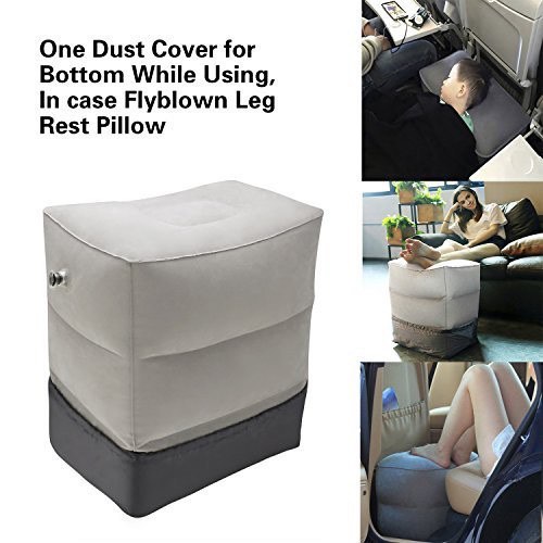Inflatable travel deals footrest